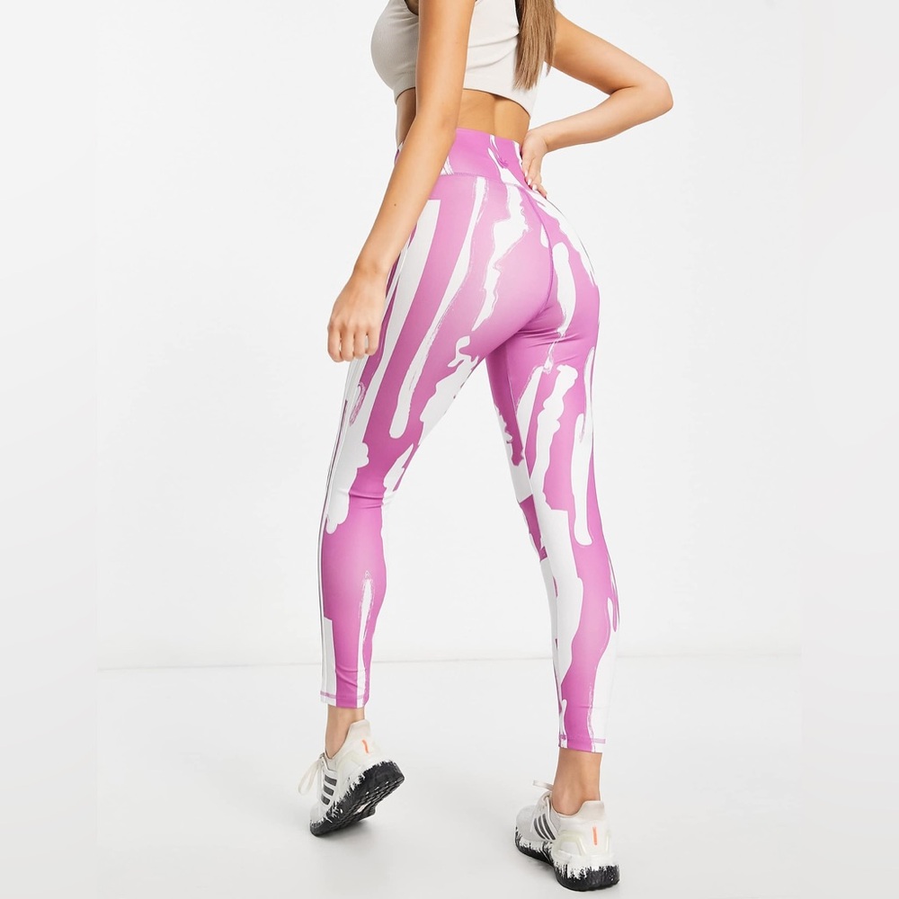 ADIDAS Originals x Thebe Magugu Crop Top & Leggings Athleisure / Training Set - Picture 12 of 12
